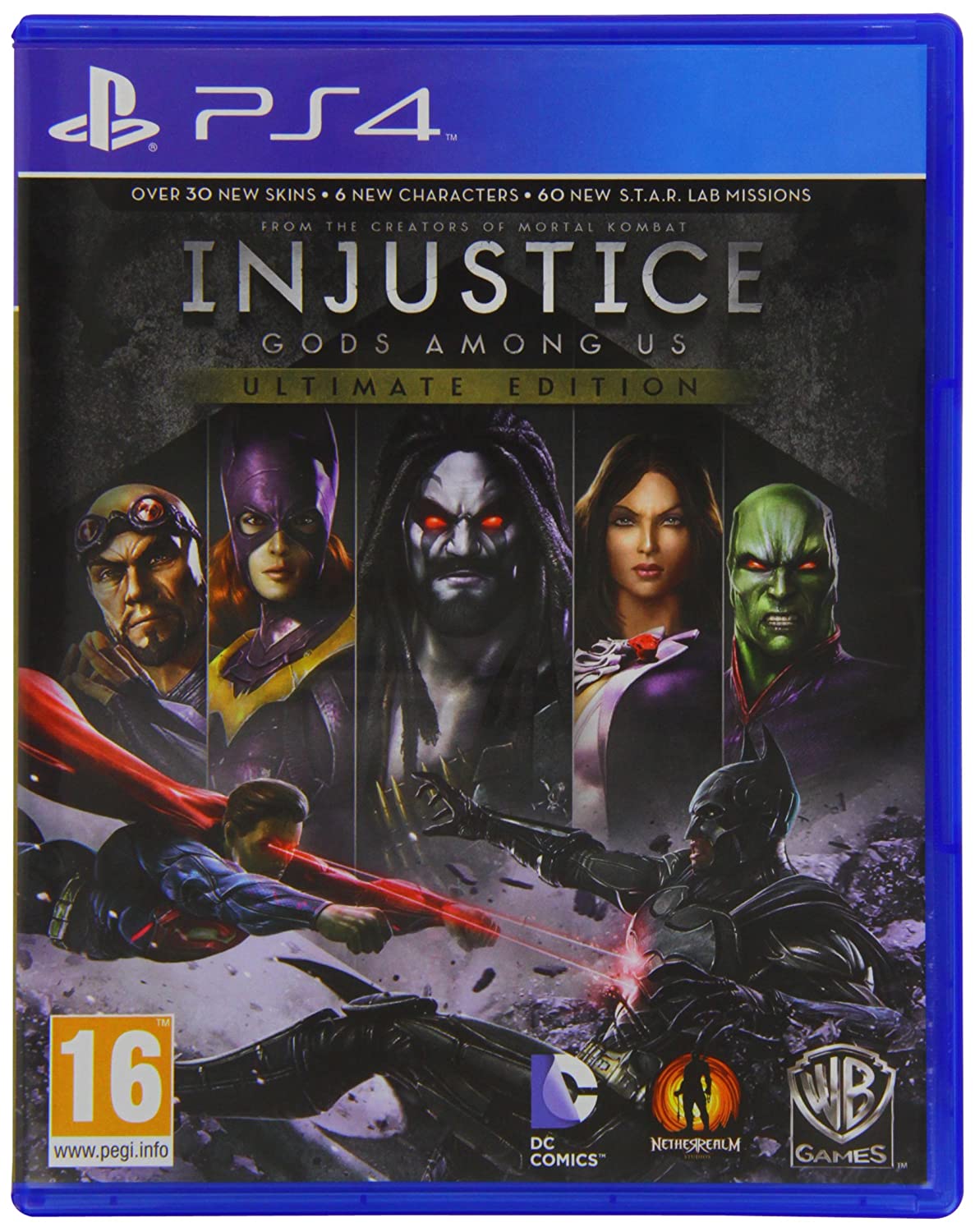2.EL PS4 OYUN INJUSTICE GODS AMONGUS UNLIMATE EDITION