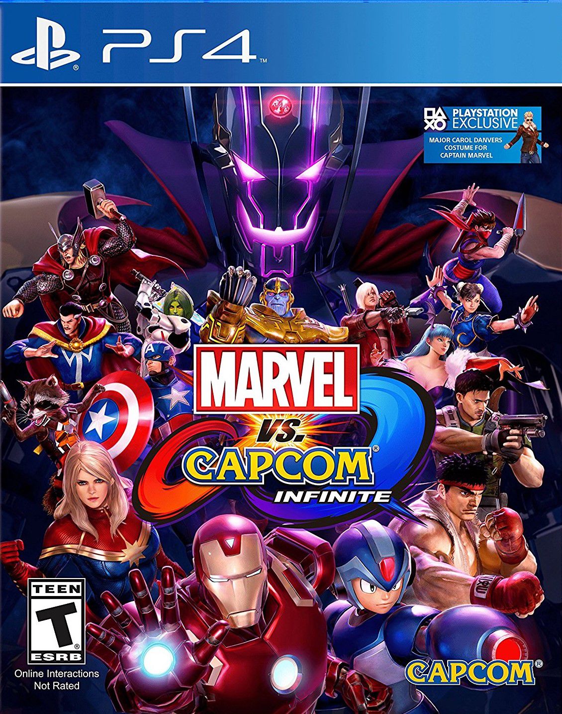 2.EL PS4 OYUN MARVEL VS CAPCOM INFINITE