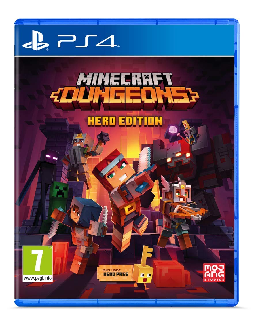 2.EL PS4 OYUN MINECRAFT DUNGEONS HERO EDITION