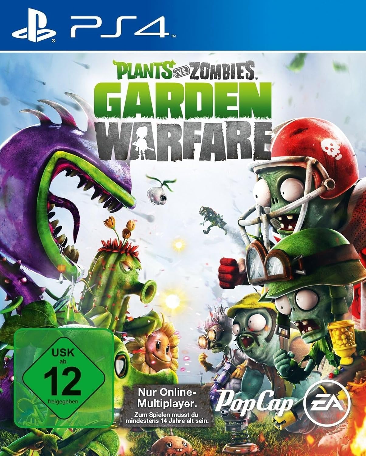 2.EL PS4 OYUN PLANTS VS ZOMBIES GARDENS WARFARE -OK