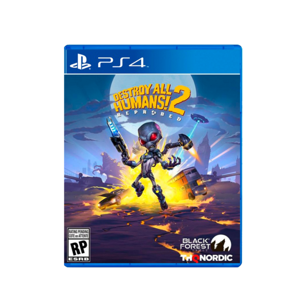2.EL PS4 OYUN SONY PS4 PLAYSTATİON 4 OYUNU DESTROY ALL HUMANS 2: REPROBED