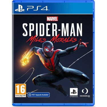 2.EL PS4 OYUN SPIDERMAN MILES MORALES