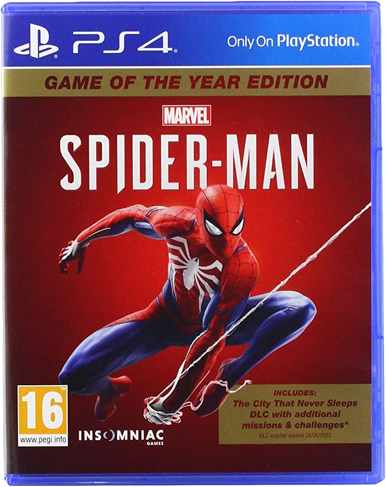2.EL PS4 OYUN SPİDERMAN YENİ GAME OF THE YEAR EDİTİON OYUN