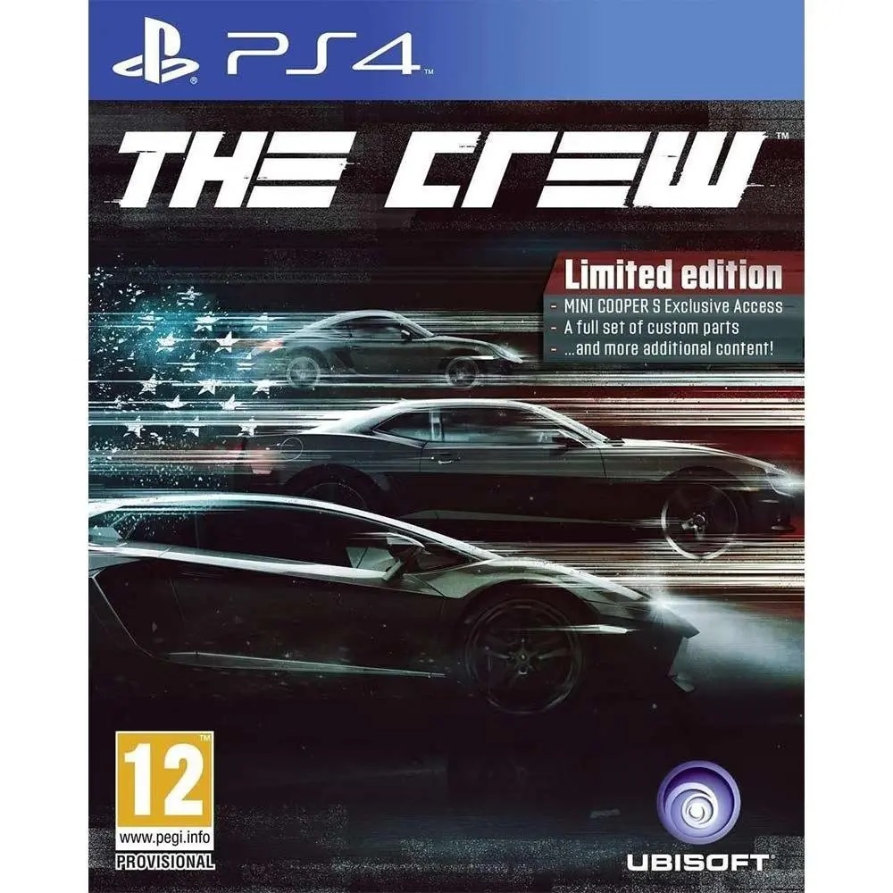 2.EL PS4 OYUN THE CREW LIMITED EDITION