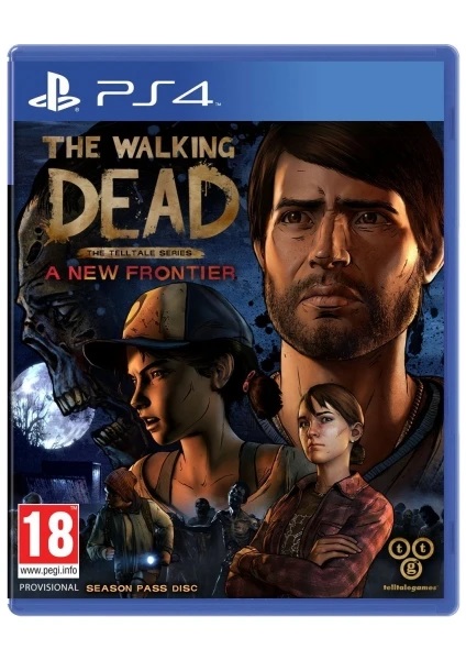 2.EL PS4 OYUN THE WALKING DEAD A NEW FFRONTER