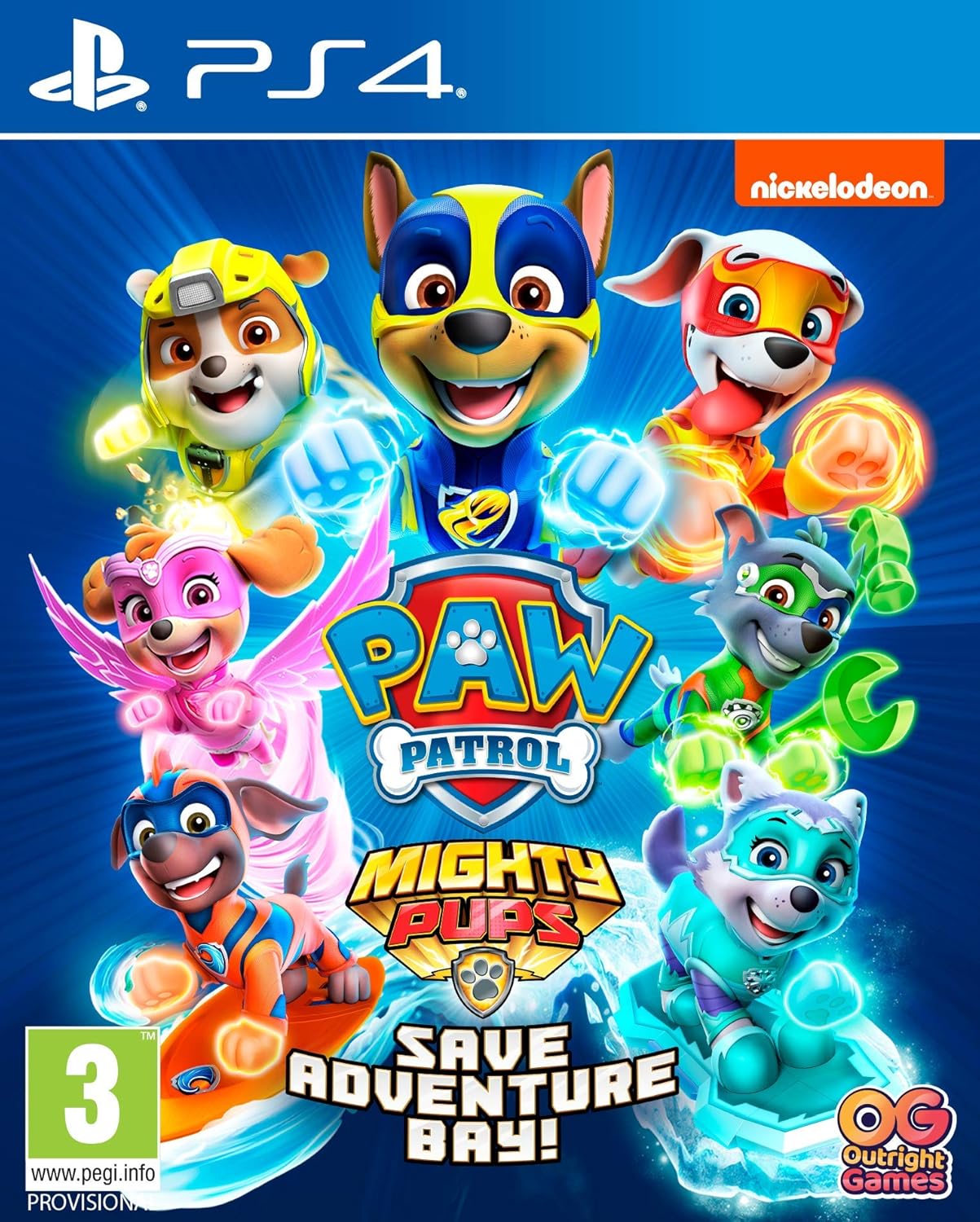 2.EL PS4 PAW PATROW MIGHTY PUPS PS4 OYUN