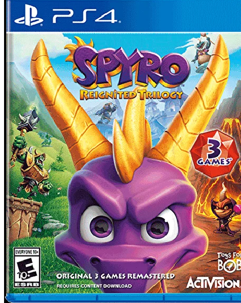 2.EL PS4 SPYRO REİGNİTED TRİLOGY PS4 OYUN
