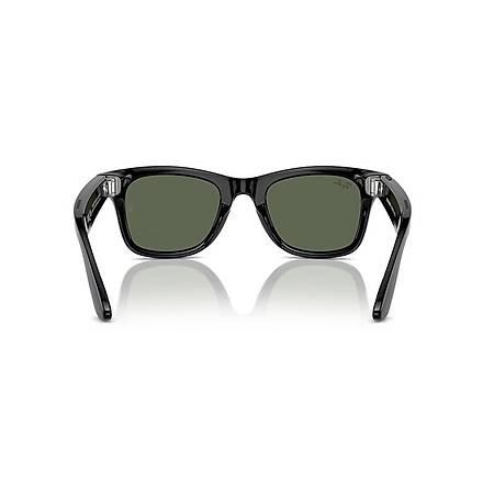 2.EL RAY BAN META GEN 1 SHINY BLACK G15 GREEN 50 BEDEN