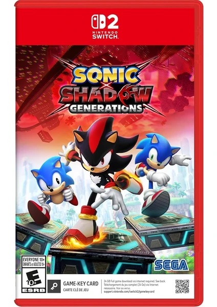 2. EL SONİC X SHADOW GENERATİONS NİNTENDO SWİTCH 2 OYUN