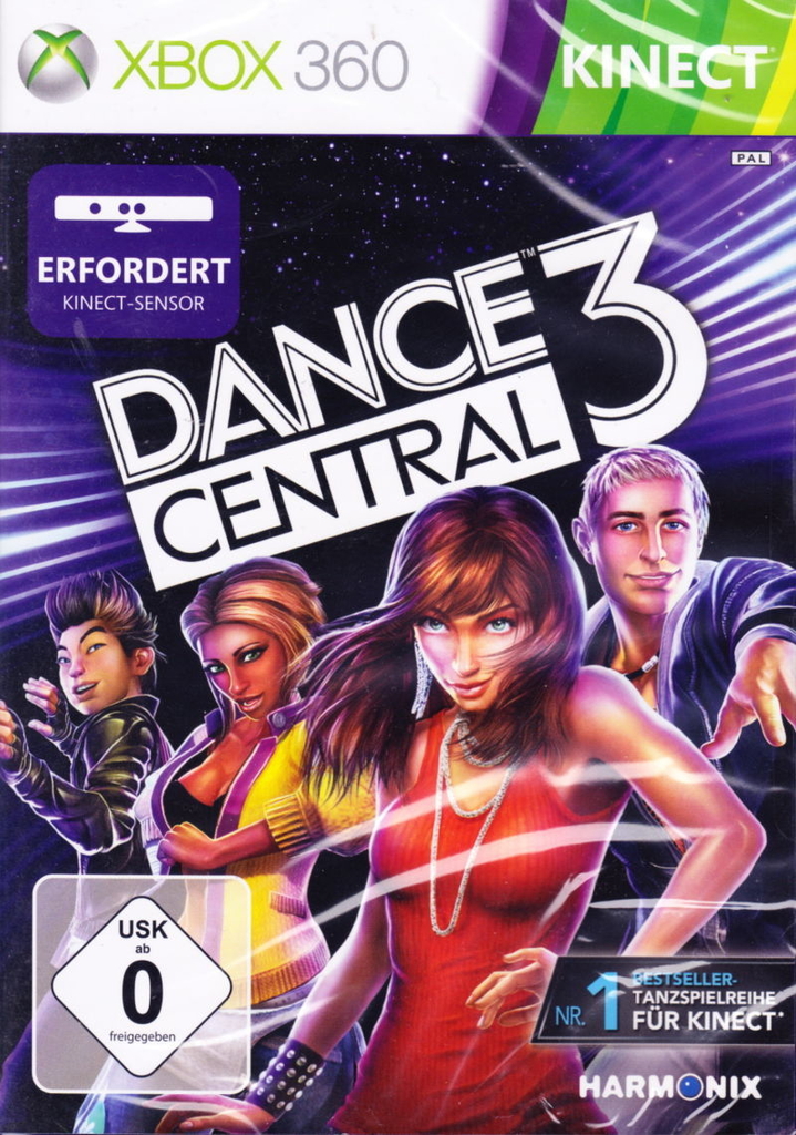 2.EL XBOX 360 DANCE 3 CENTRAL OYUN