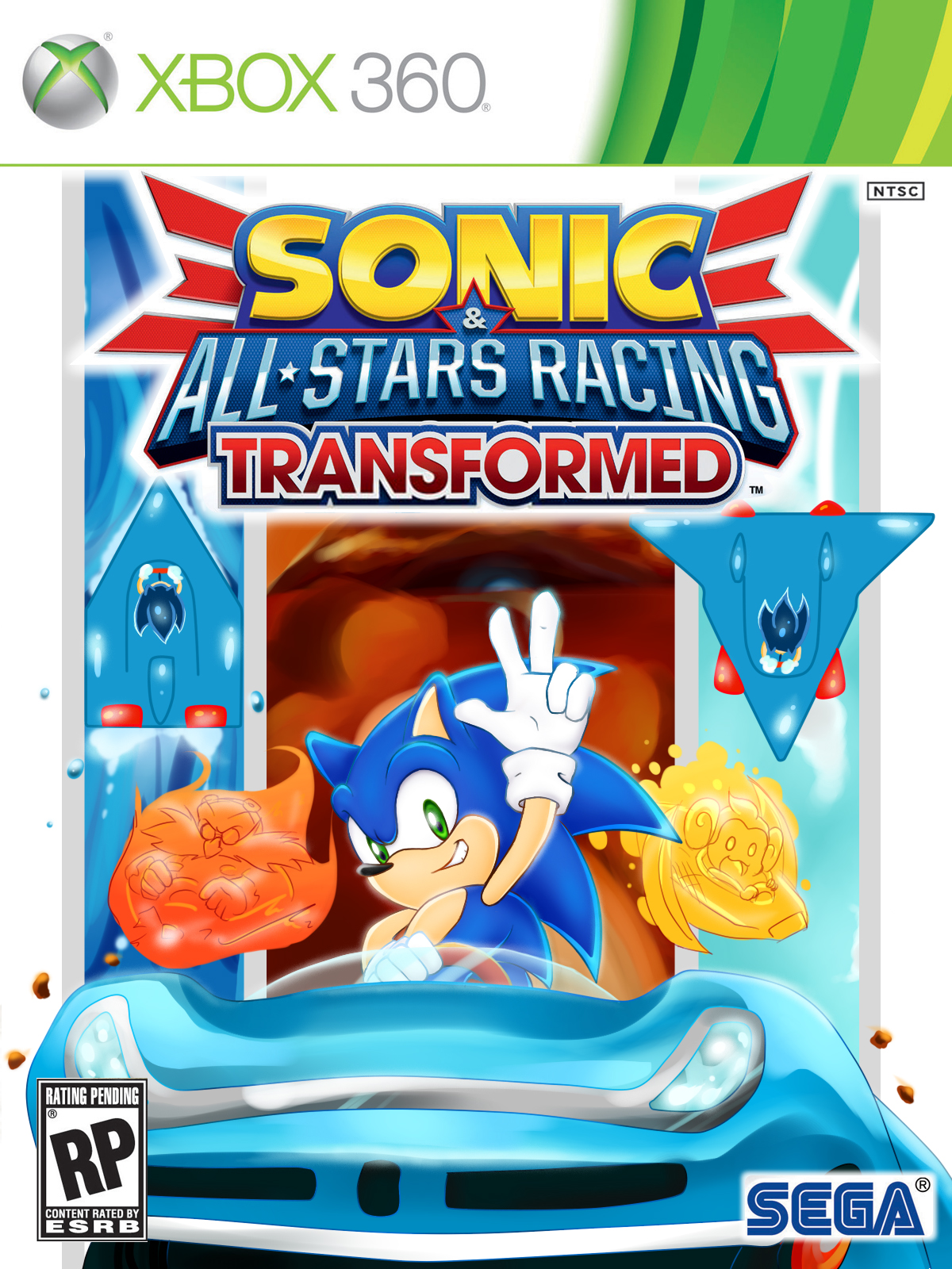 2.EL XBOX 360 SONİC ALL STARS RACİNG TRANSFORMED OYUN