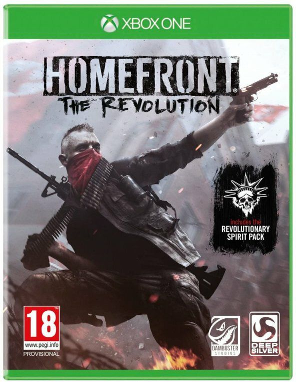 2.EL XBOX ONE HOMEFRONT THE REVOLUTION OYUN