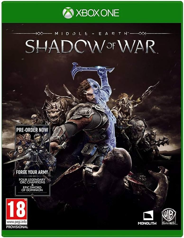 2.EL XBOX  ONE OYUN SHADOW OF WAR