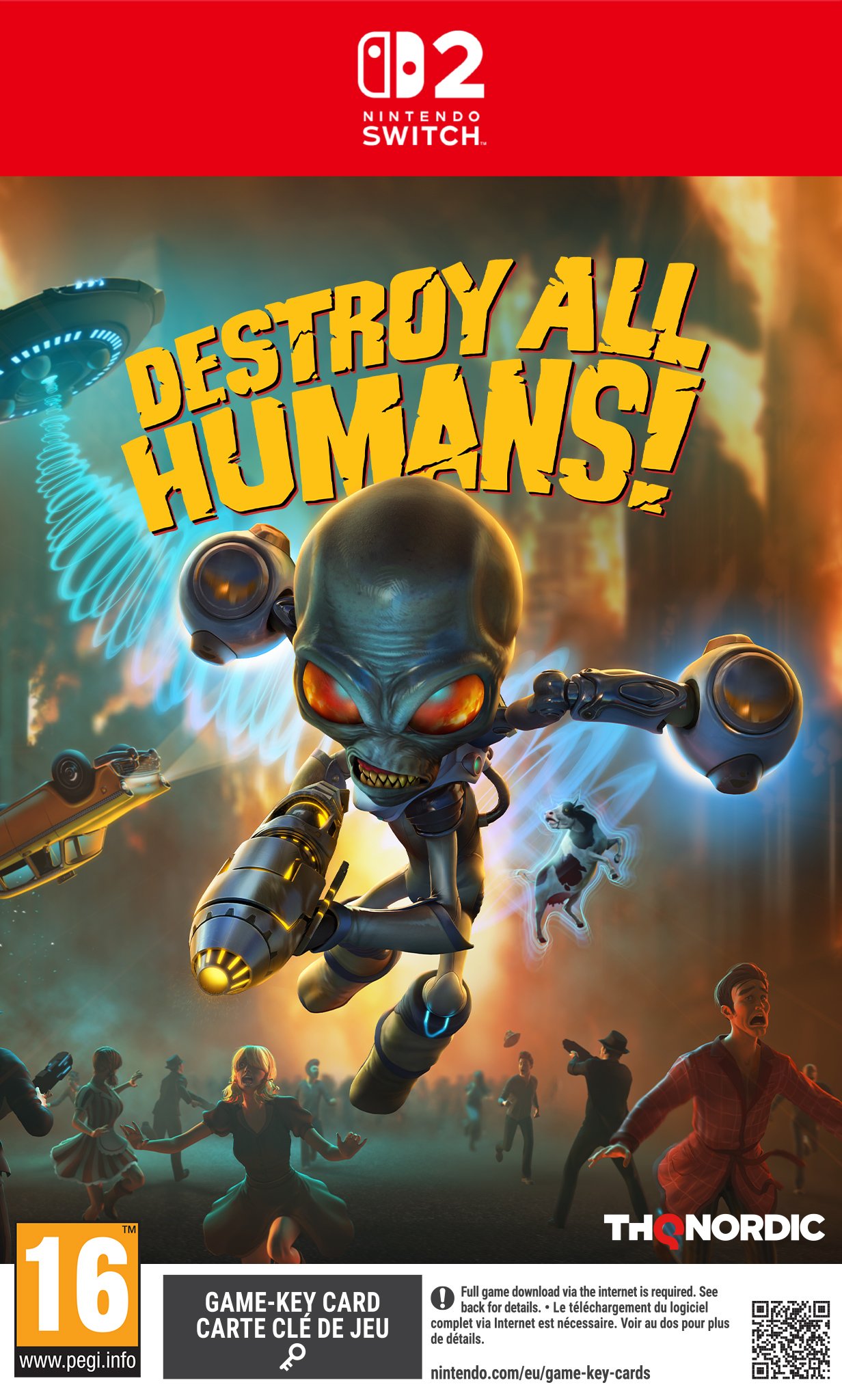 Destroy All Humans Nintendo Switch 2 Oyun