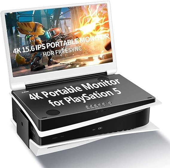 G-STORY GS156PU PS5 4K İÇİN ENTEGRE LED 15,6” TAŞINABİLİR OYUN MONİTÖRÜ