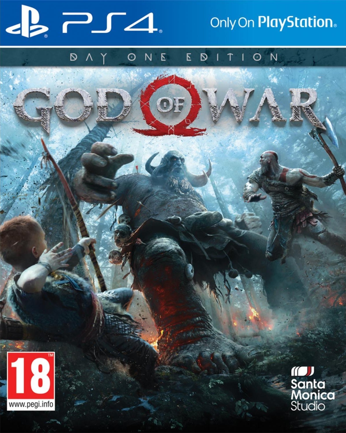 GOD OF WAR DAY ONE EDİTİON PS4 OYUN