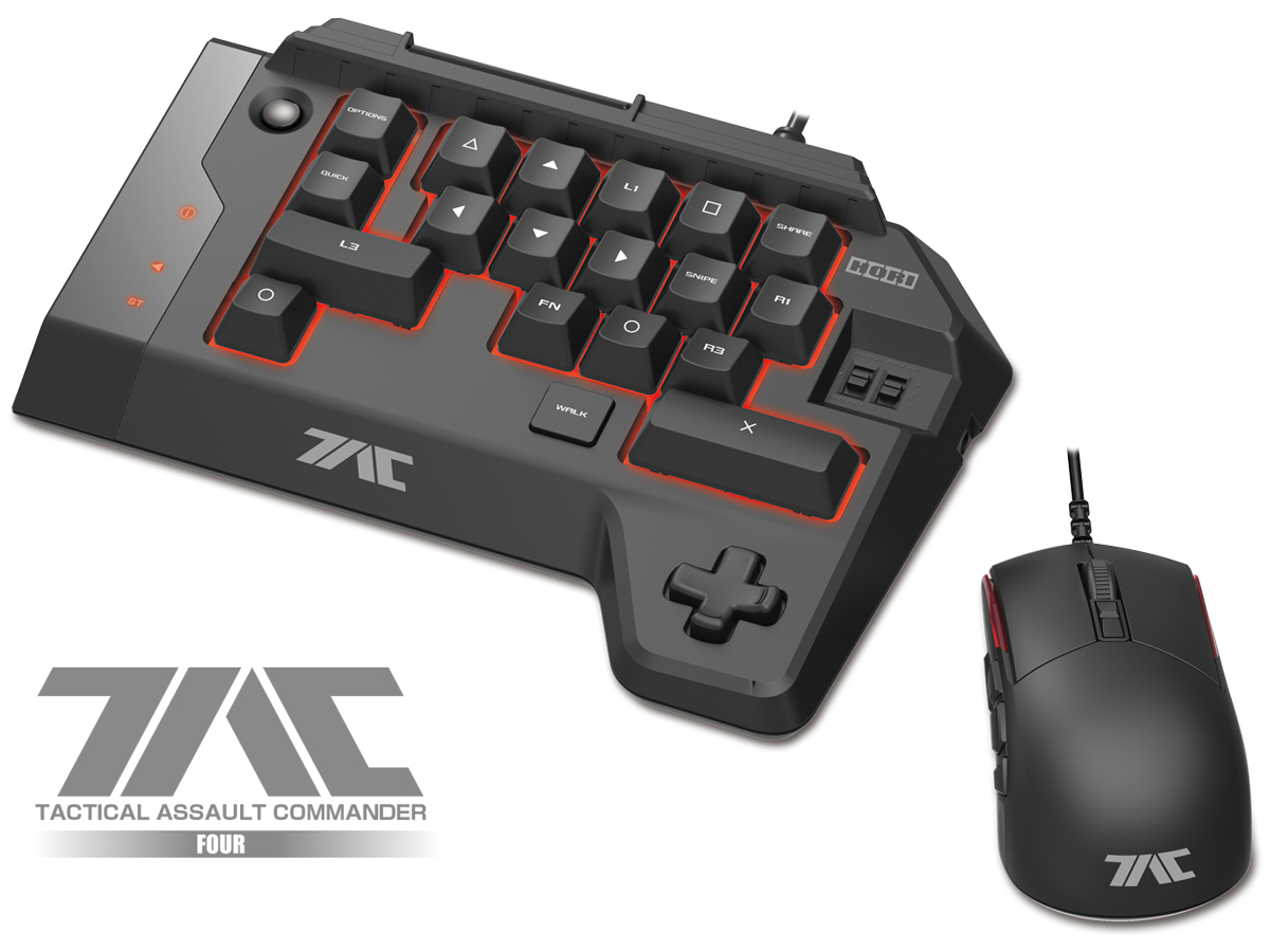 HORI Tactical Assault Commander Four (TAC 4) PS4/PS3/PC Klavye&Mouse