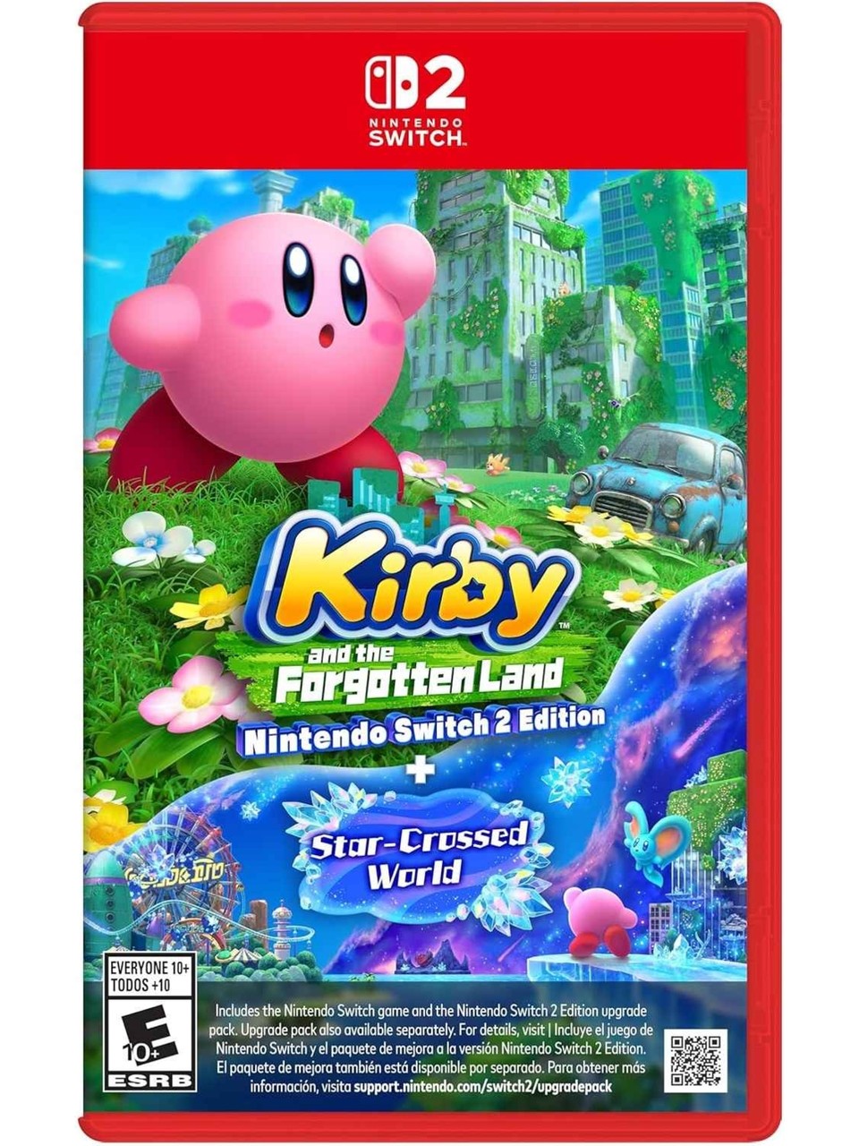 Kirby And The Forgotten Land + Star-Crossed World for Nintendo Switch 2 Oyun