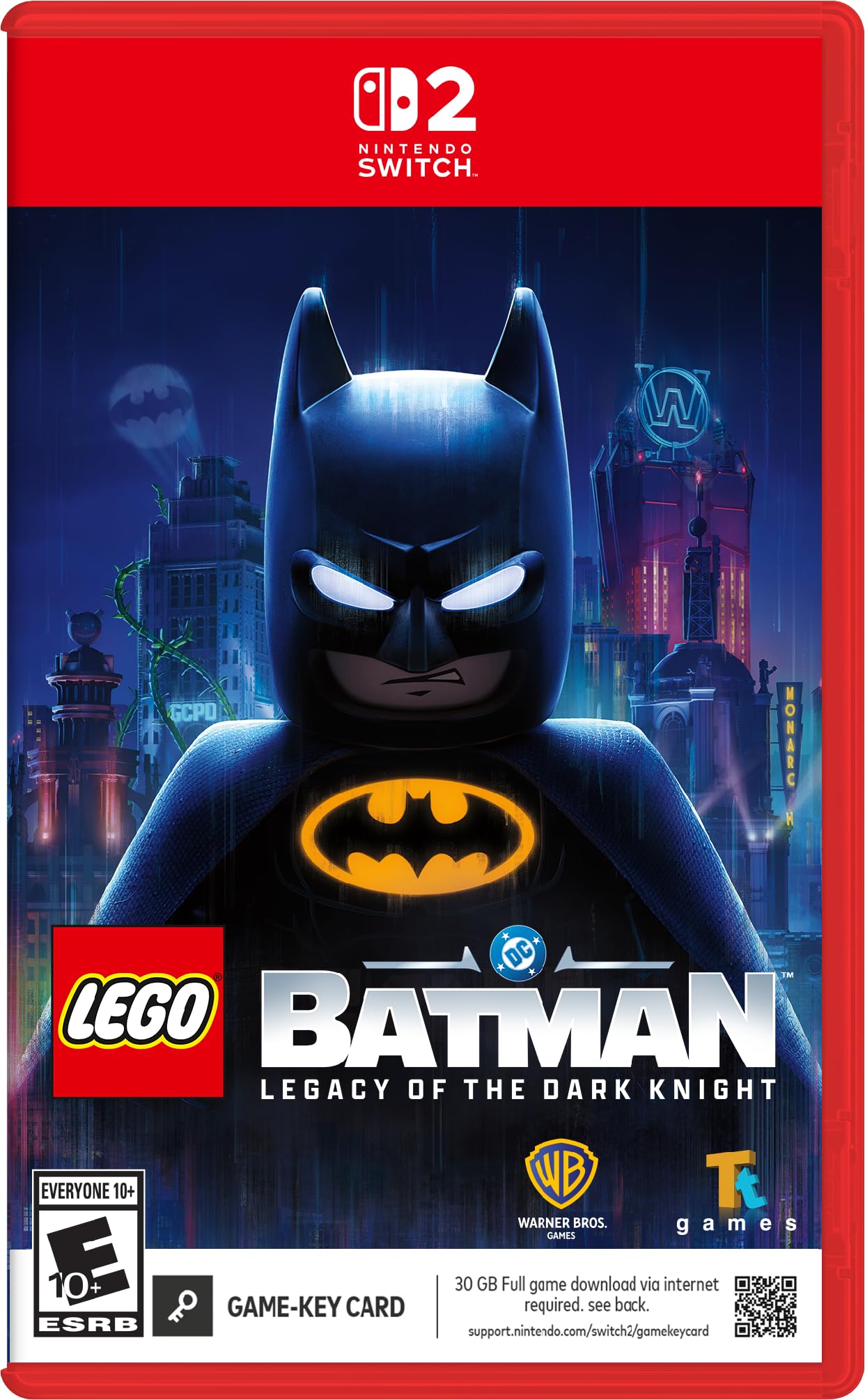 Lego Batman: Legacy of the Dark Knight Nintendo Switch 2 Oyun