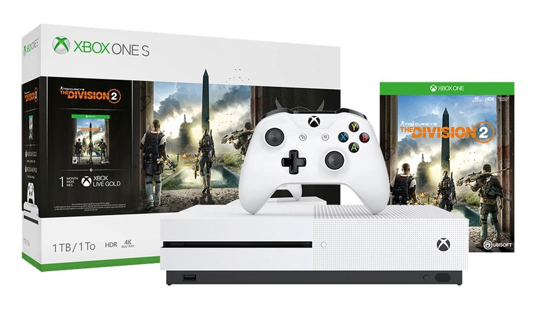 MICROSOFT XBOX ONE S 1TB + TOM CLANCY'S THE DİVİSİON 2