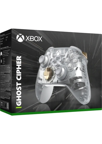 MİCROSOFT XBOX WİRELESS CONTROLLER – GHOST CİPHER SPECİAL EDİTİON ( MİCROSOFT TÜRKİYE GARANTİLİ )