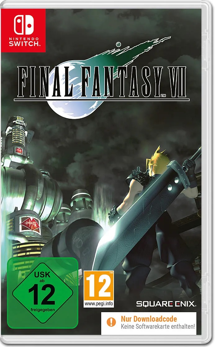 Ninendo Switch Final Fantasy VII Remake Intergrade Oyun