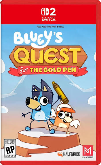 Nintendo Bluey's Quest For The Gold Pen Nintendo Switch 2 Oyunu
