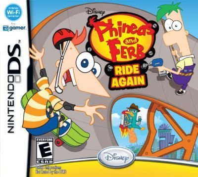 NINTENDO DS OYUN DISNEY 2 GAMES PHINEAS AND FERB & RIDE AGAIN
