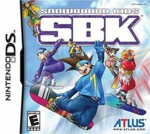 NINTENDO DS OYUN SBK SNOWBOARD KIDS