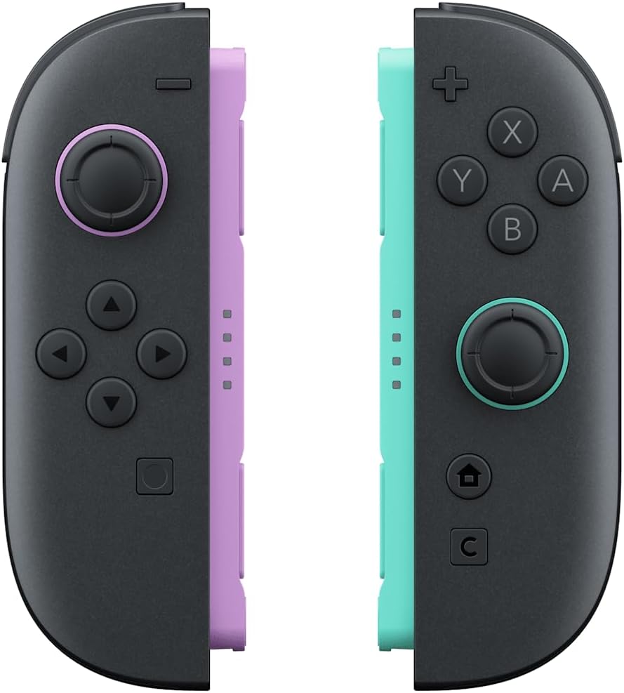 Nintendo   Switch 2  Joy-Con Mor-Yeşil Kablosuz  Oyun Kolu