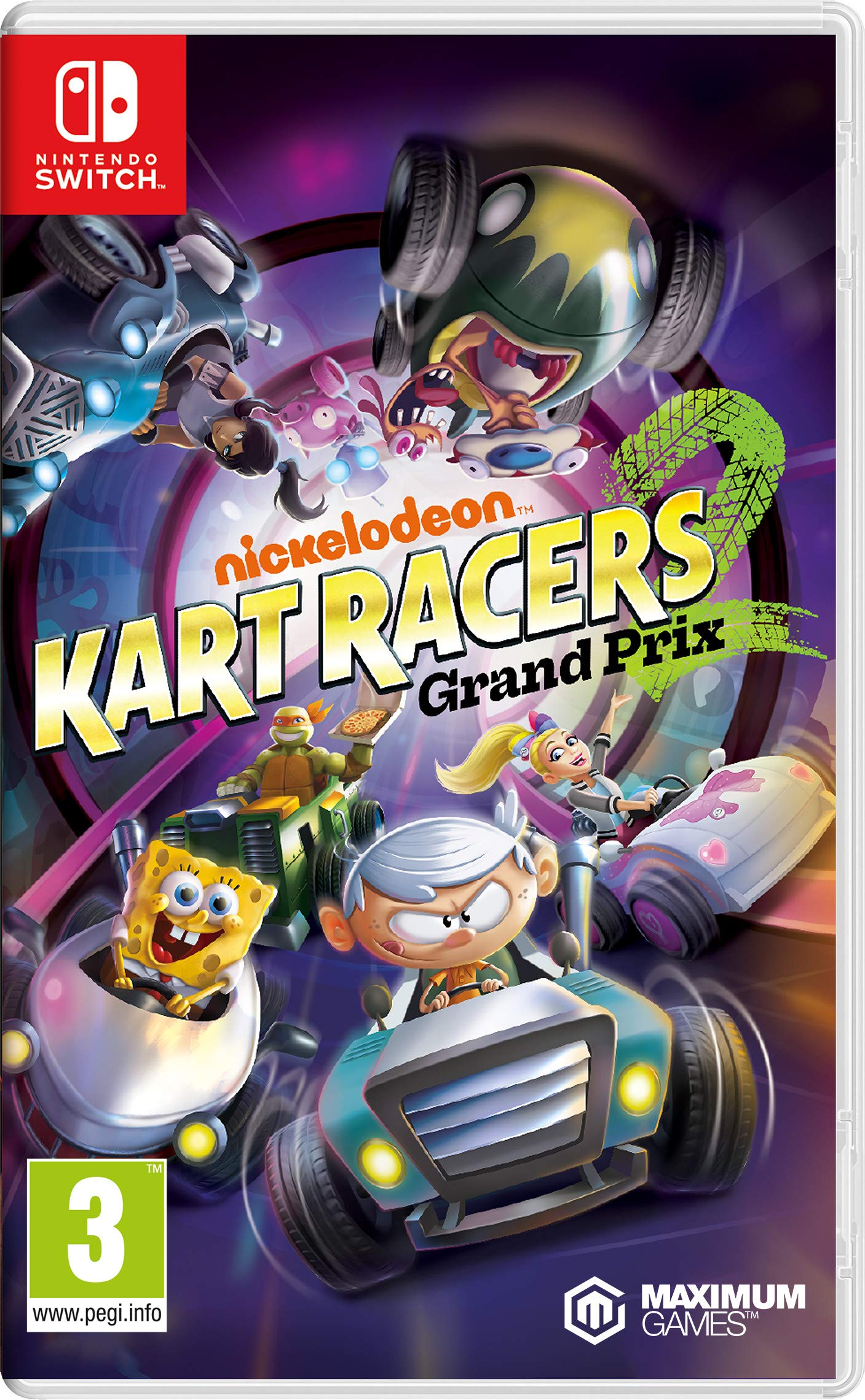 NİNTENDO SWİTCH OYUN NİCKELODEON KART RACERS GRAND PRİX OYUN