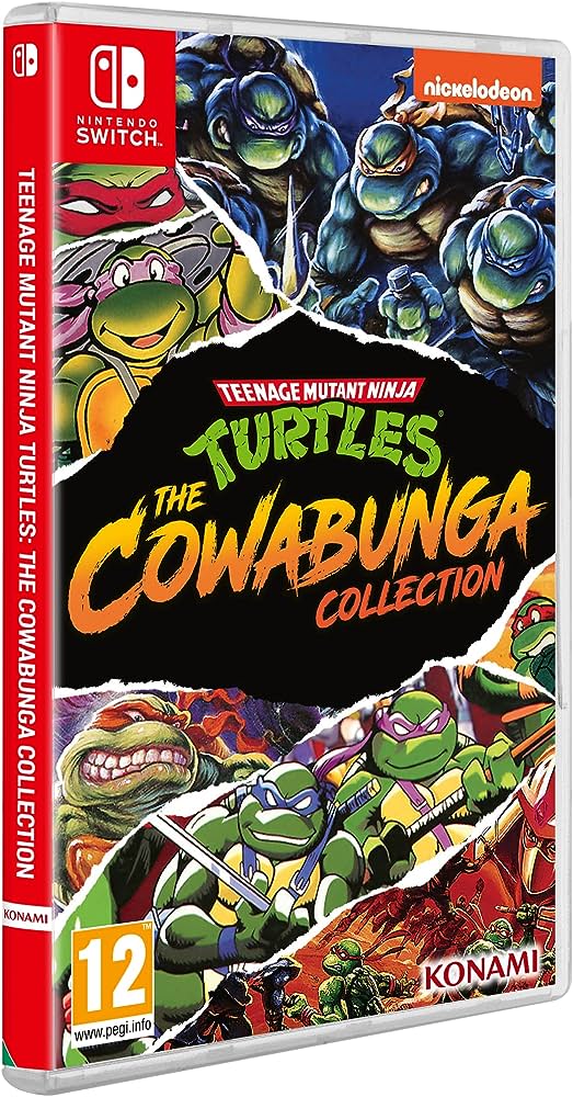NİNTENDO SWİTCH OYUN TEENAGE MUTANT NINJA TURTLES THE COWABUNGA COLLECTİON OYUN