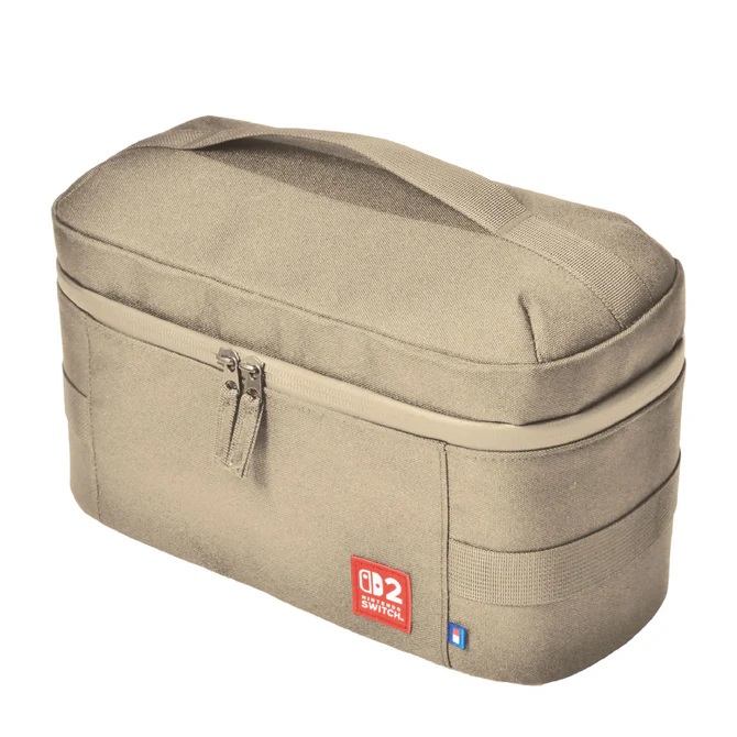 NİNTENDO SWİTCH ÖZEL KUMAŞ SEYAHAT ÇANTASI BEJ