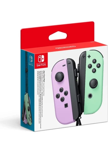 Nintendo Switch Pastel Mor - Yeşil Joy-Con Controller