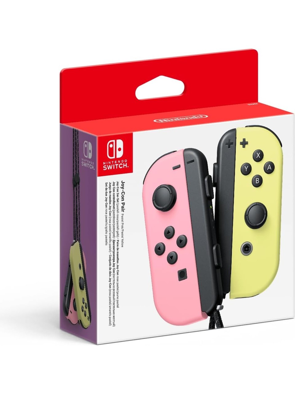 Nintendo Switch Pastel Pembe - Sarı Joy-con Controller