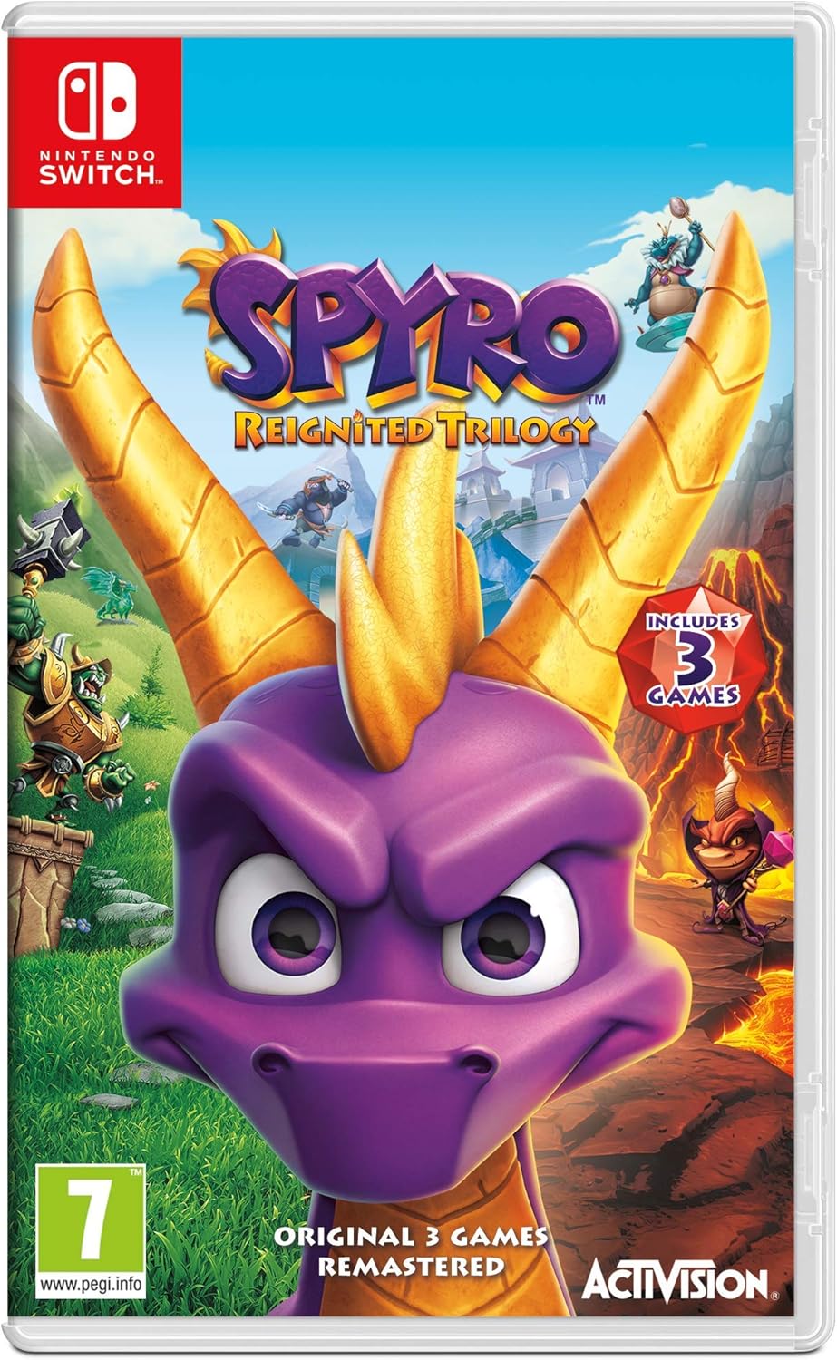NİNTENDO SWİTCH SPYRO REİGNİTED TRİLOGY OYUN