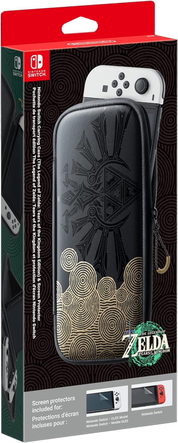 NİNTENDO SWİTCH TAŞIMA ÇANTASI - THE LEGEND OF ZELDA: TEARS OF THE KİNGDOM EDİTİON