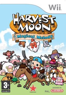NINTENDO WII OYUN HARVEST MOON MAGICAL MELODY -OK