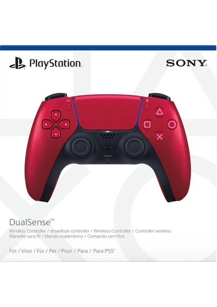 PLAYSTATİON 5 DUALSENSE WİRELESS KOL - VOLCANİC RED (İTHALATÇI GARANTİLİ)