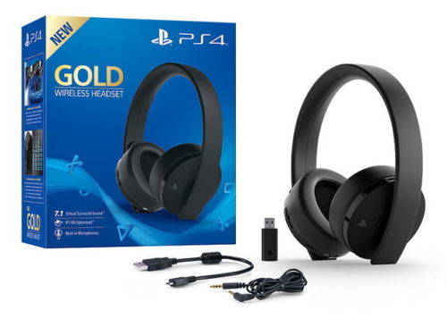 PLAYSTATION NEW GOLD WIRELESS HEADSET KULAKLIK