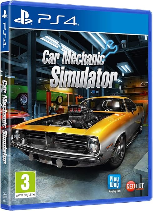 PS4 CAR MECHANIC SIMULATOR OYUN