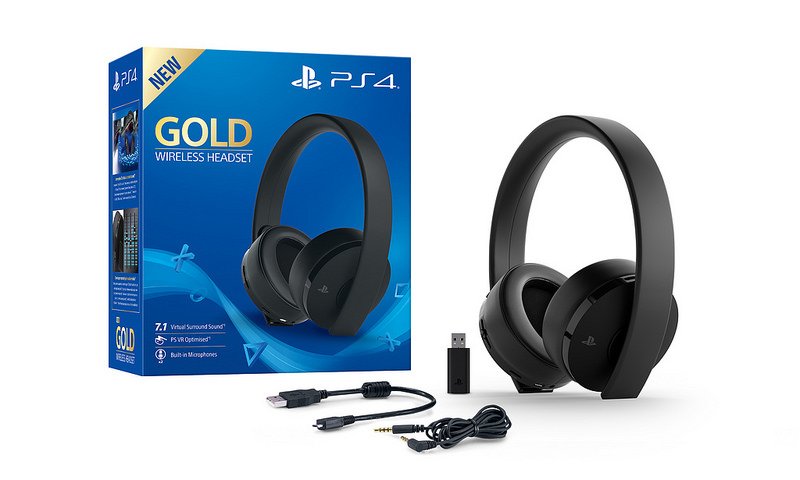 PS4 GOLD WIRELESS KULAKLIK