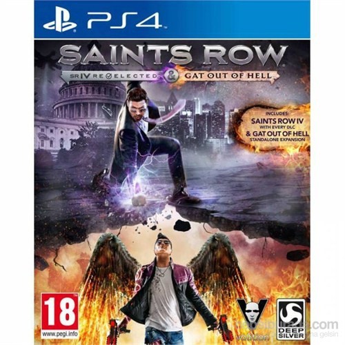 PS4 OYUN SAINTS ROW SR4 REVELECTED GAT OUT OF HELL