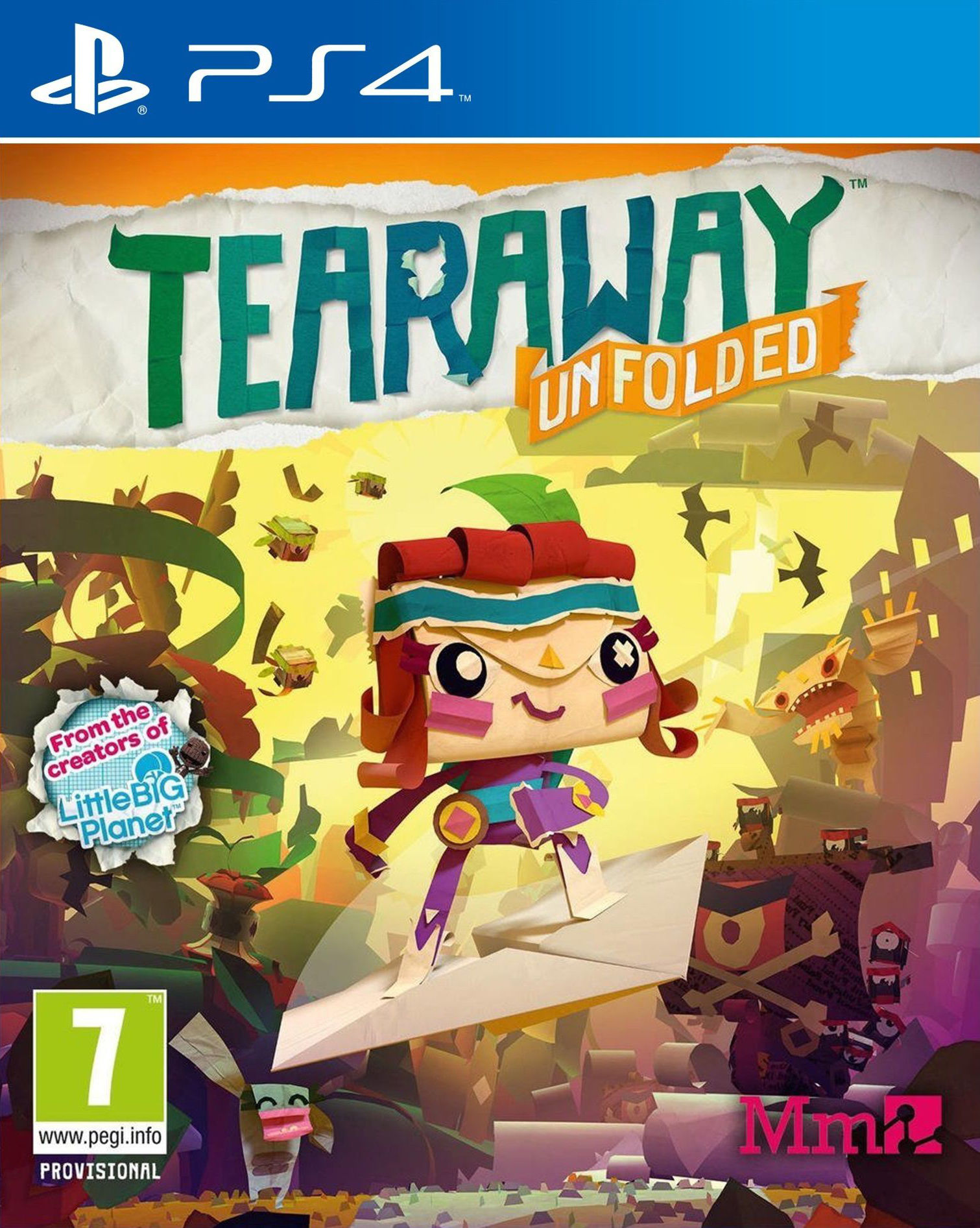 PS4 OYUN TEARAWAY UNFOLDED