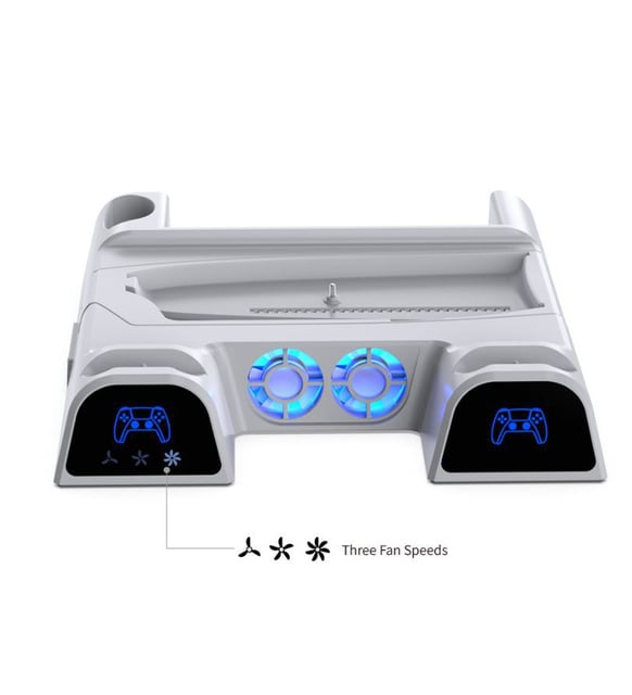 PS5 FAT SLİM UYUMLU MULTİ ÖZELLİKLİ SOĞUTUCU DİKEY FAN DOBE TP5-3532B