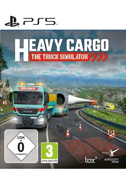 PS5 OYUN HEAVY CARGO THE TRUCK SİMULATOR