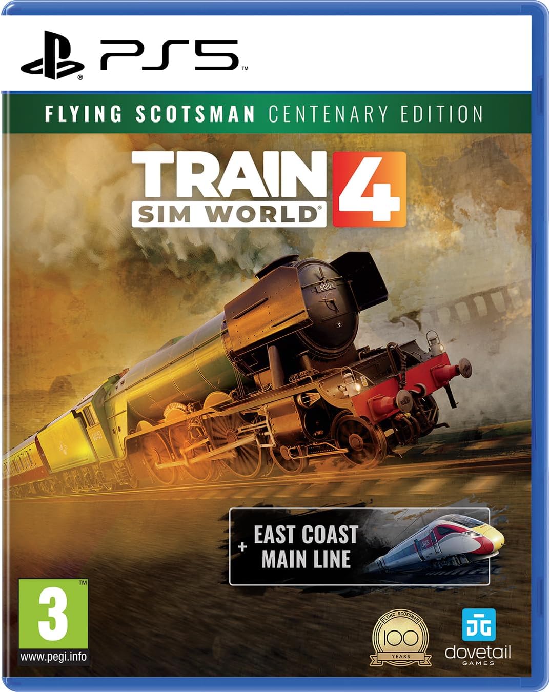 PS5 TRAİN SİM WORLD 4 FLYİNG SCOTSMAN CENTENARY EDİTİON OYUN