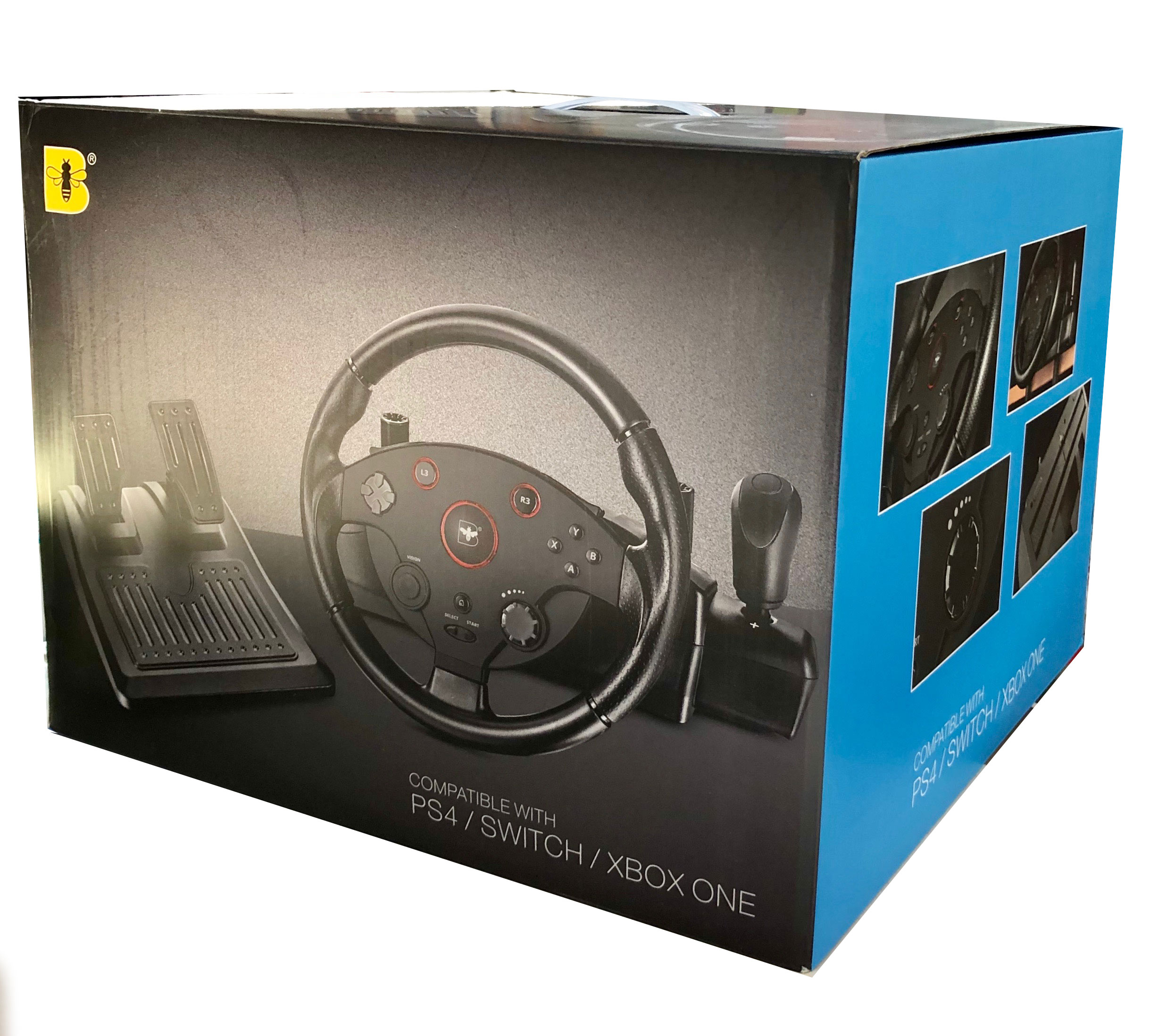 RACING TB-RW12 WHEEL 1+1 PS4 / SWITCH / XBOX ONE UYUMLU DİREKSİYON