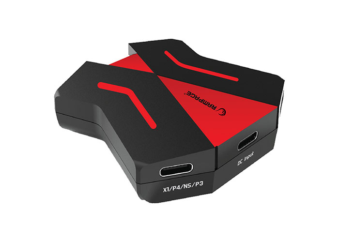 RAMPAGE SWİTCH PS4/PS3/XBOX LED IŞIKLI OYUNCU KLAVYE / MOUSE ÇEVİRİCİ