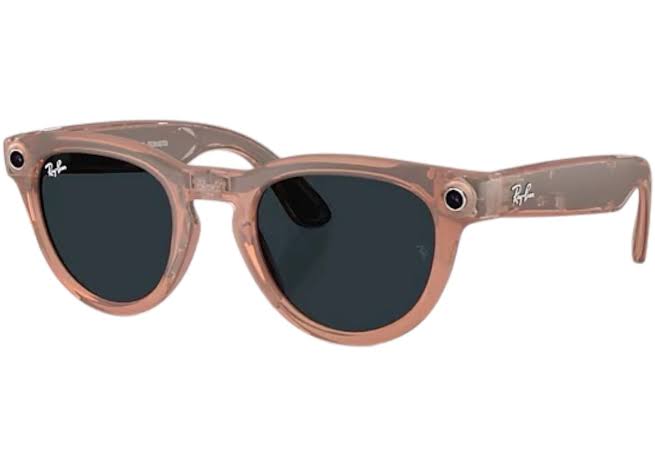 Ray Ban Meta Headliner Gen2 Matte Peach Clear/Grey Transitions 68901Z50